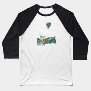 Flying with the hot air balloon Baseball T-Shirt